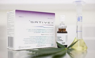 Le médicament Sativex, à base de cannabis.