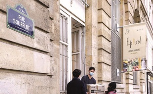 L'épicerie solidaire Epi'Sol dans le 5e arrondissement. Crédits : Nicolas Marques Cithéa