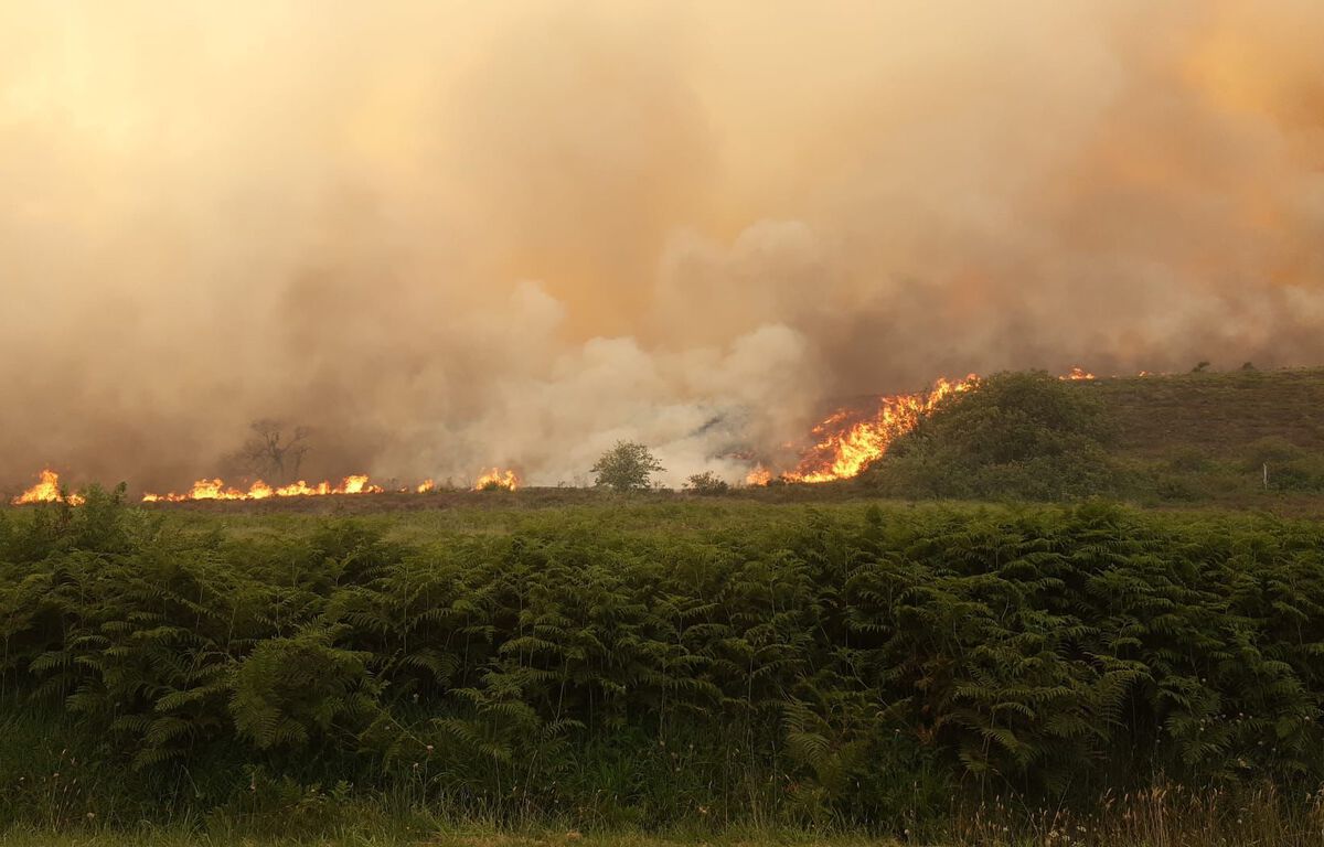 Trois des quatre reprises de feu dans les Monts d'Arrée « maîtrisées »