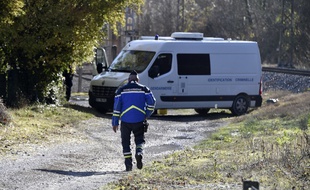 En Ariège, là où le major Christian Rusig est mort, percuté par un automobiliste dans la nuit du 26 au 27 novembre 2016.