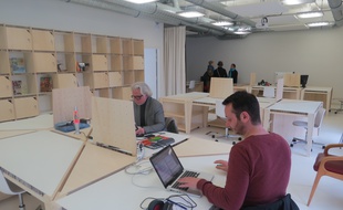 La Centrale compte des bureaux et des places en open-space