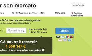 Le site Give in sport permet d'aider à financer le mercato de son club de coeur.
