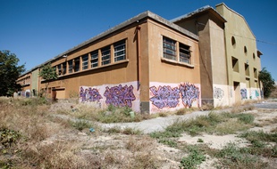 L'emplacement ou devait se réaliser la grande mosquée de Marseille située sur les anciens abattoirs dans les quartiers nord de Marseille