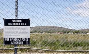 Le site du laboratoire militaire de Dugway (Utah, Ouest) le 28 mai 2015