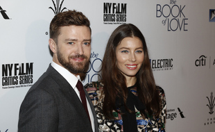 Les époux Justin Timberlake et Jessica Biel