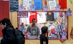 Fluide Glacial au Festival d'Angoulême en janvier 2015