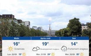Météo Rennes: Prévisions du dimanche 19 septembre 2021
