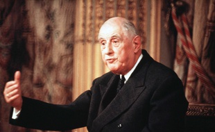 Le général de Gaulle.