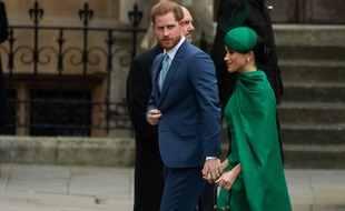 Le prince Harry et son épouse, Meghan Markle