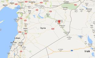 La région de Deir Ezzor, une ville de l'est de la Syrie