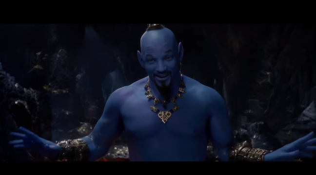 Will Smith devient un génie bleu dans la nouvelle bande-annonce d'«Aladdin»