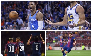 OKC domine le classement. Le Barça et le PSG sont les premiers clubs de foot