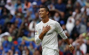 Cristiano Ronaldo lors de Real Madrid-Levante le 17 octobre 2015.