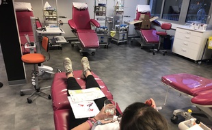 La maison du don, à Rennes, a vu sa fréquentation baisser ces derniers jours. L'Etablissement français du sang s'inquiète.