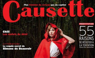 La une de novembre 2013 du magazine Causette.