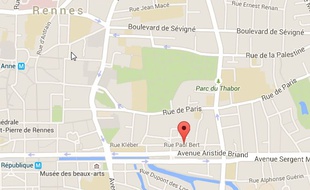 L'appartement était situé rue Paul-Bert, près du parc du Thabor.
