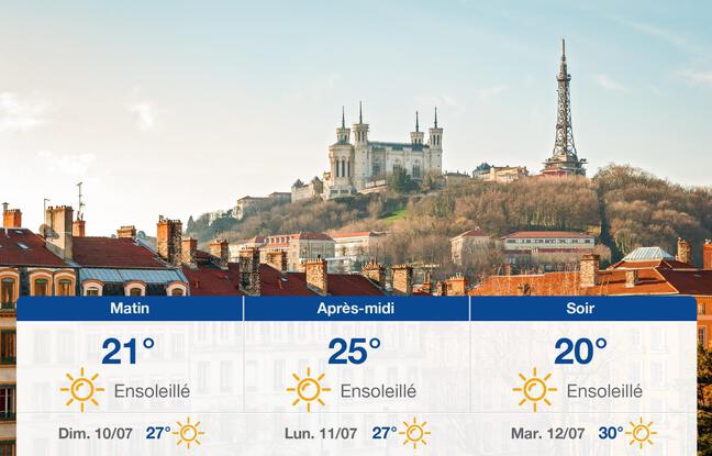 Météo Lyon: Prévisions du samedi 9 juillet 2022