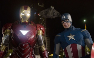 Iron Man et Captain America dans le film Avengers
