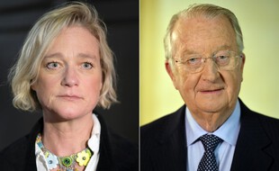 Delphine Boël et son père, l'ex-roi des Belges, Albert II.