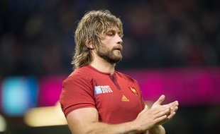 Dimitri Szarzewski a disputé son dernier match avec le XV de France face à la Nouvelle-Zélande, en quart de finale de la Coupe du monde, le 17 octobre 2015.