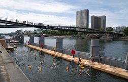 Les baignades dans la Seine bien perturbées par les pluies de juillet