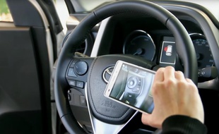 Utilisation de l'application Toyota Interactive Guide