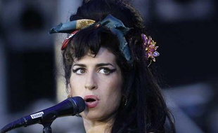 La chanteuse Amy WInehouse lors du festival Arganda del Rey en juin 2008.