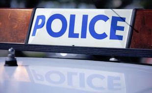 Véhicule de police (illustration)