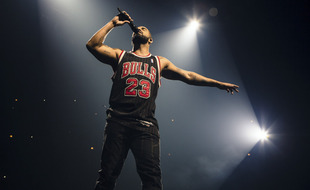 Le chanteur Drake