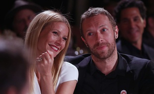 Gwyneth Paltrow et Chris Martin à Beverly Hills en janvier 2014.