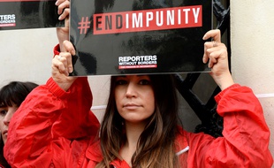 Une membre de Reporters Sans Frontières (photo d'illustration)
