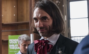 Cedric Villani visite le CNAM à Paris le 14 juin 2017
