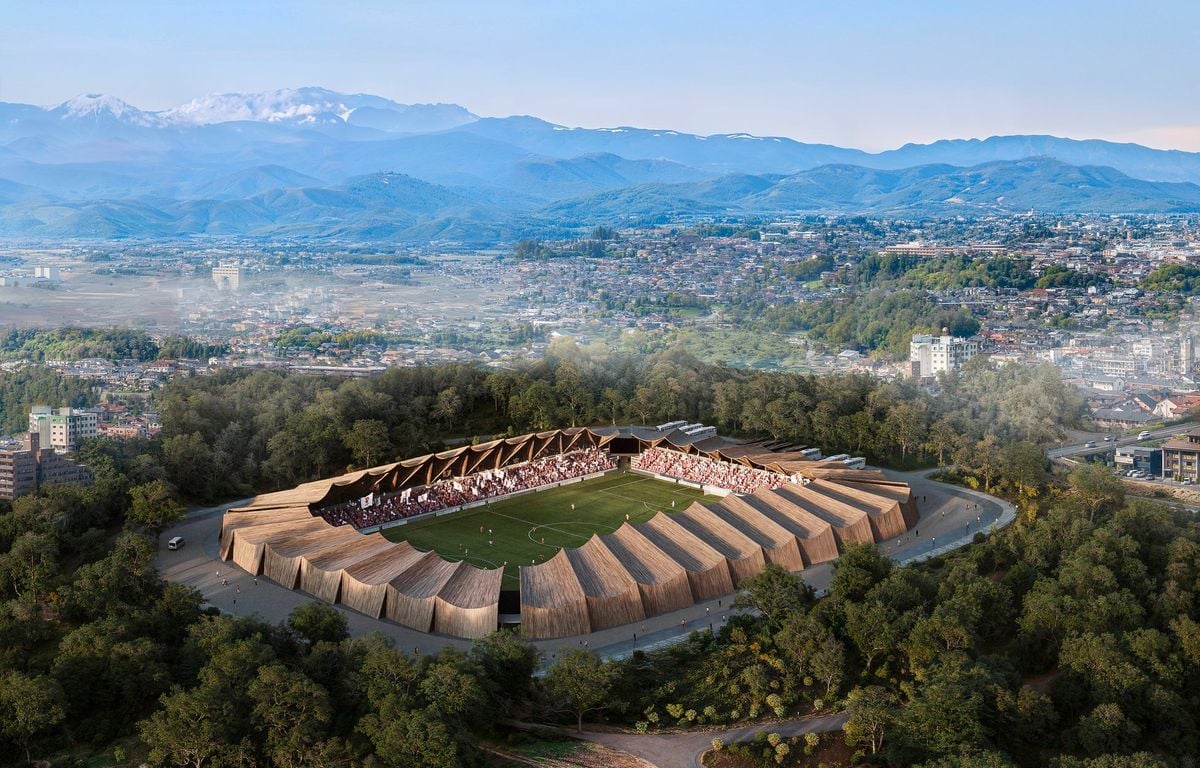 Japon : Le club de Fukushima va construire un stade de foot composé à 100 % de bois