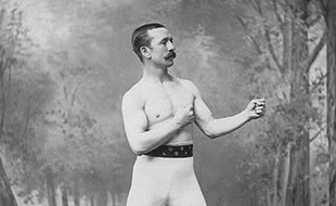 Boxeur John H. Clark 1882.