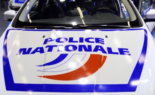 Voiture de police, illustration