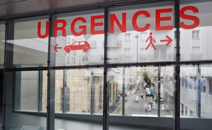 Les urgences d'un hôpital (Illustration)