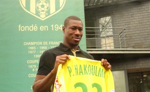 Préjuce Nakoulma, le nouvel attaquant du FCN.