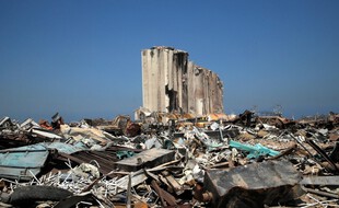 Une partie du port de Beyrouth, au Liban, le 31 août 2020.