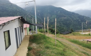 Le campement de Monterredondo en Colombie a été construit après les accords de paix pour permettre aux Farc démobilisés d'apprendre un métier et retourner à la vie civile.