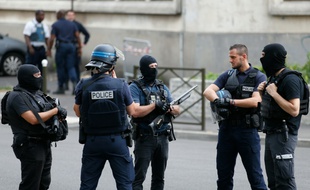 Opération de police à Argenteuil dans le Val-d'Oise, le 21 juillet 2016