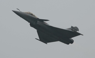 Un Rafale en démonstration en Indonésie