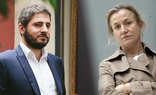 L'avocat Charles Joseph-Oudin et la pneumologue Irène Frachon.