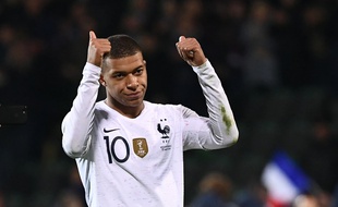 Kylian Mbappé lors de Moldavie-France (1-4), le 22 mars 2019.