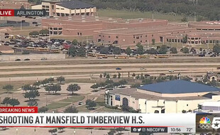 Une fusillade dans un lycée d'Arlington, au Texas, a fait plusieurs blessés le 6 octobre 2021.