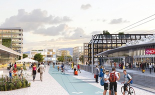 Le quartier de la Mogère, en projet près d'Odysseum.