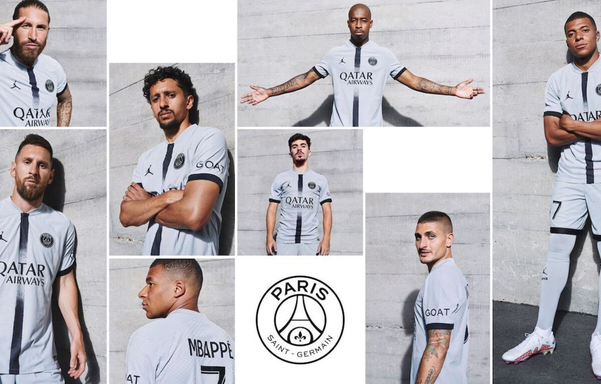 Maillot PSG extérieur 2022/23