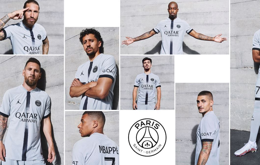 Nike Le PSG d voile le nouveau maillot ext rieur Jordan 2022 2023