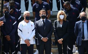 Le Président de la République a de nouveau commenté la gifle qu'il a subit, lors de sa visite à Clairefontaine
