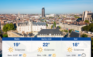 Météo Nantes: Prévisions du vendredi 30 juillet 2021