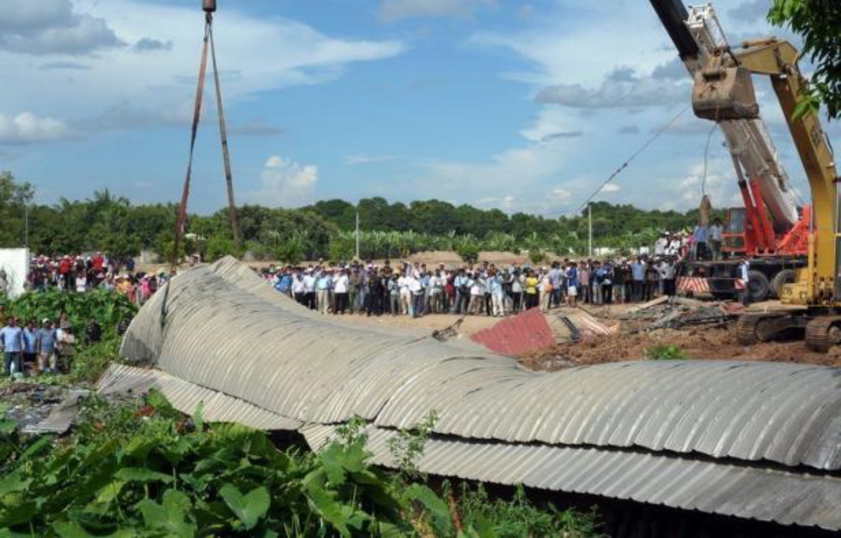 Cambodge nouvel accident dans une usine textile, 23 blessés